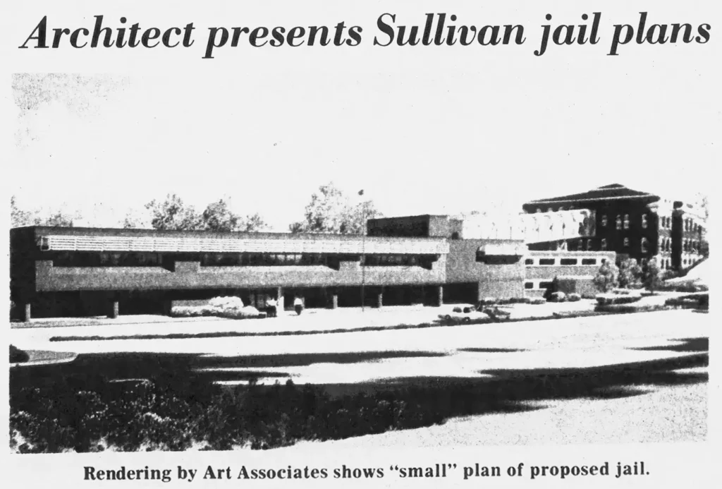 Architect Presents Sullivan Jail Plans